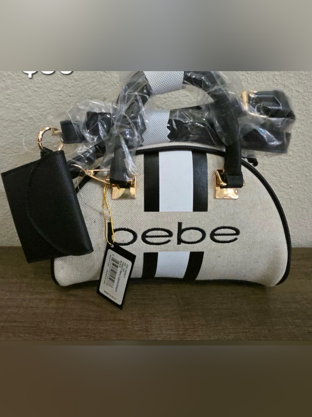 #100. Bebe Bowler Crossbody Bag